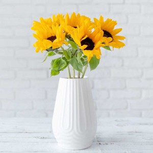 Sonnenblumen im Topf